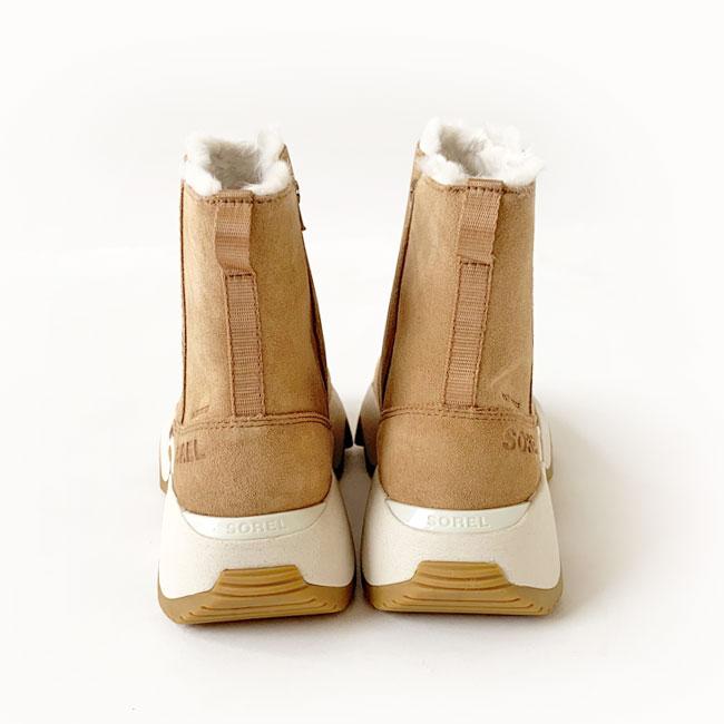 SOREL（ソレル） スノーブーツ レディース サイドジップ スエード 防寒