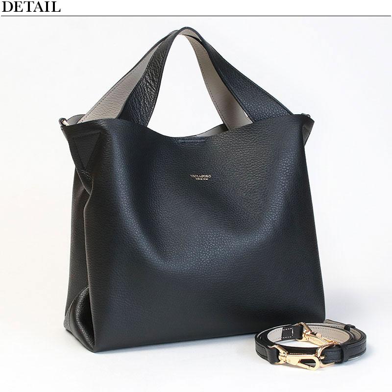 VIOLAd'ORO（ヴィオラドーロ） トートバッグ TRERO 2WAY ショルダー M