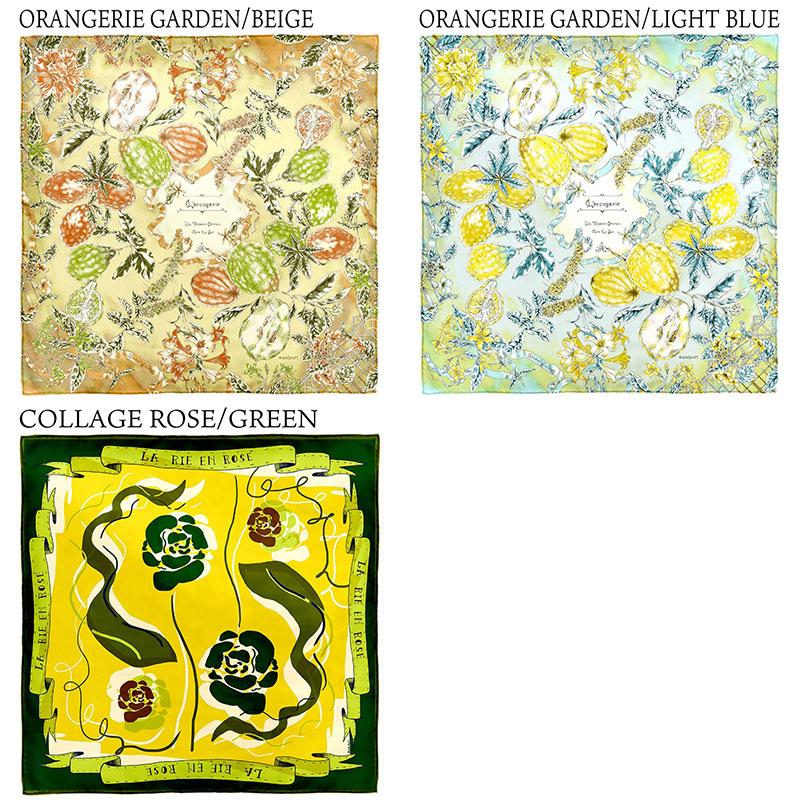 manipuri（マニプリ） スカーフ シルク 65x65 オリジナルプリント 日本