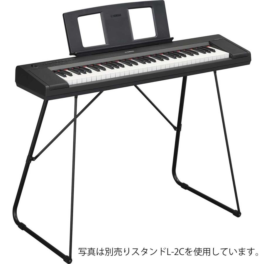YAMAHA（ヤマハ） 61鍵キーボード(ブラック) YAMAHA piaggero