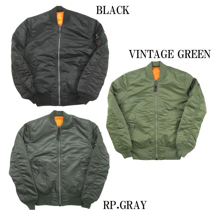 Alpha Industries（アルファ・インダストリーズ） ALPHA アルファ MA-1