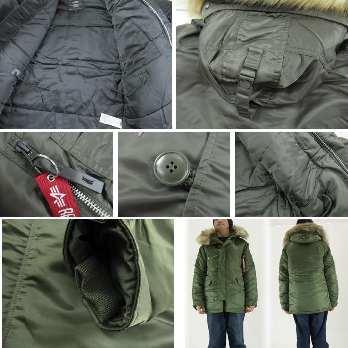 Alpha Industries（アルファ・インダストリーズ） ALPHA アルファ N-3B