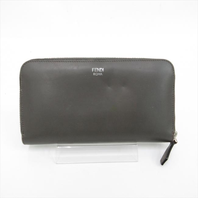 FENDI(フェンディ) バグズアイ モンスター ラウンドファスナー長財布