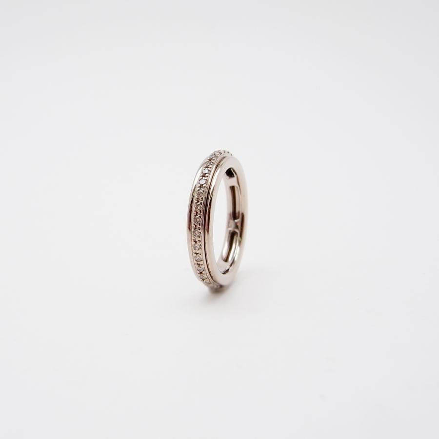カシケイ カノン リング ブラウンダイヤモンド 0.27ct 7号 K18BG 新品