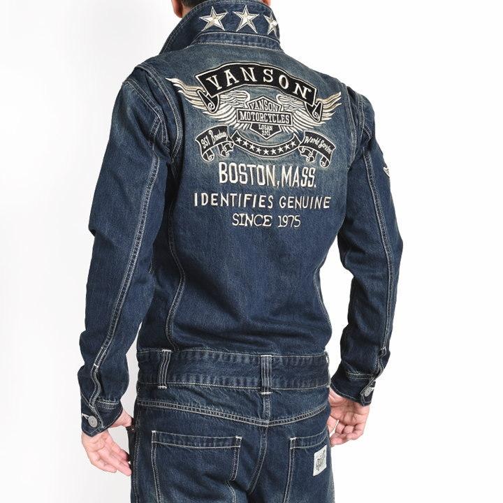 VANSON（バンソン） 【再入荷】【当店別注】 ツナギ つなぎ フライング