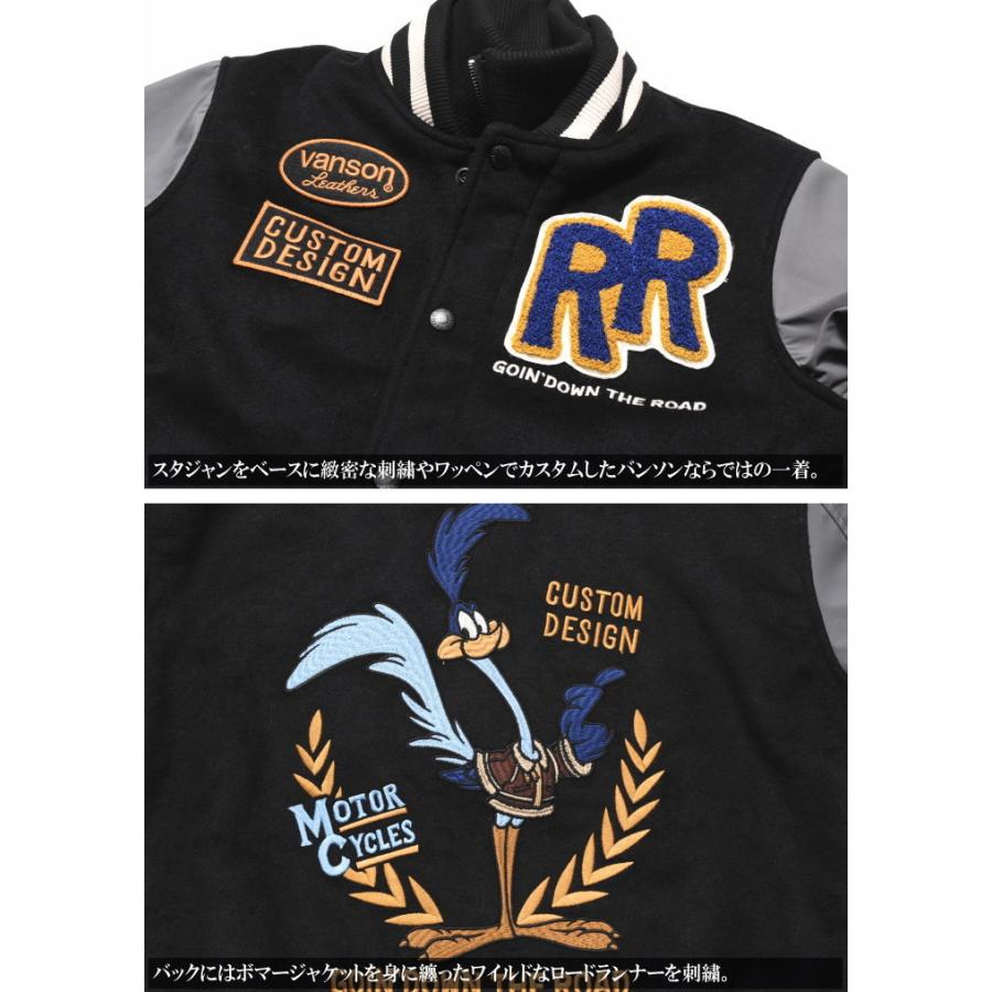VANSON（バンソン） × ルーニーテューンズ スタジャン ロードランナー