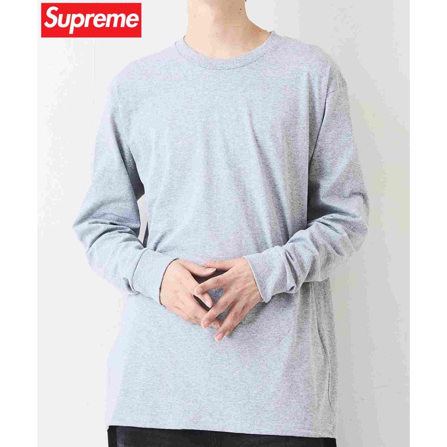 Supreme（シュプリーム） Long Sleeve BLANK T-shirt ロンT MADE IN
