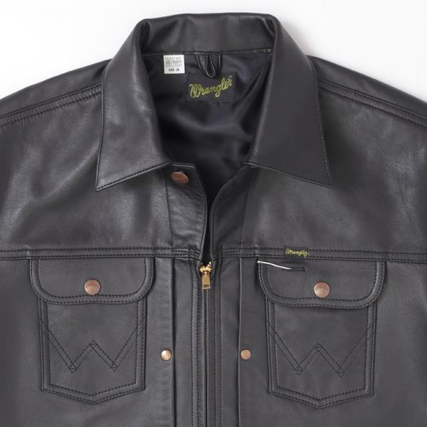 Wrangler（ラングラー） 24MJZ WM4024 ジップフル オープン ヤギ革
