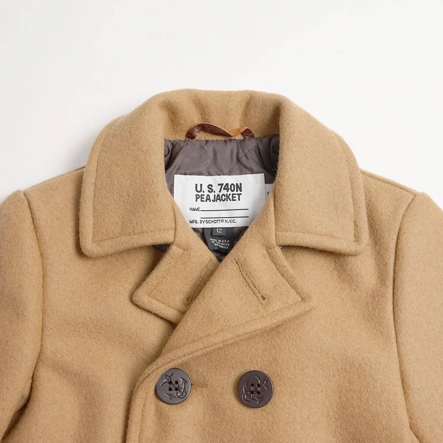 Schott N.Y.C（ショット） SCHOTT 740B ボーイズ ウール ダブル