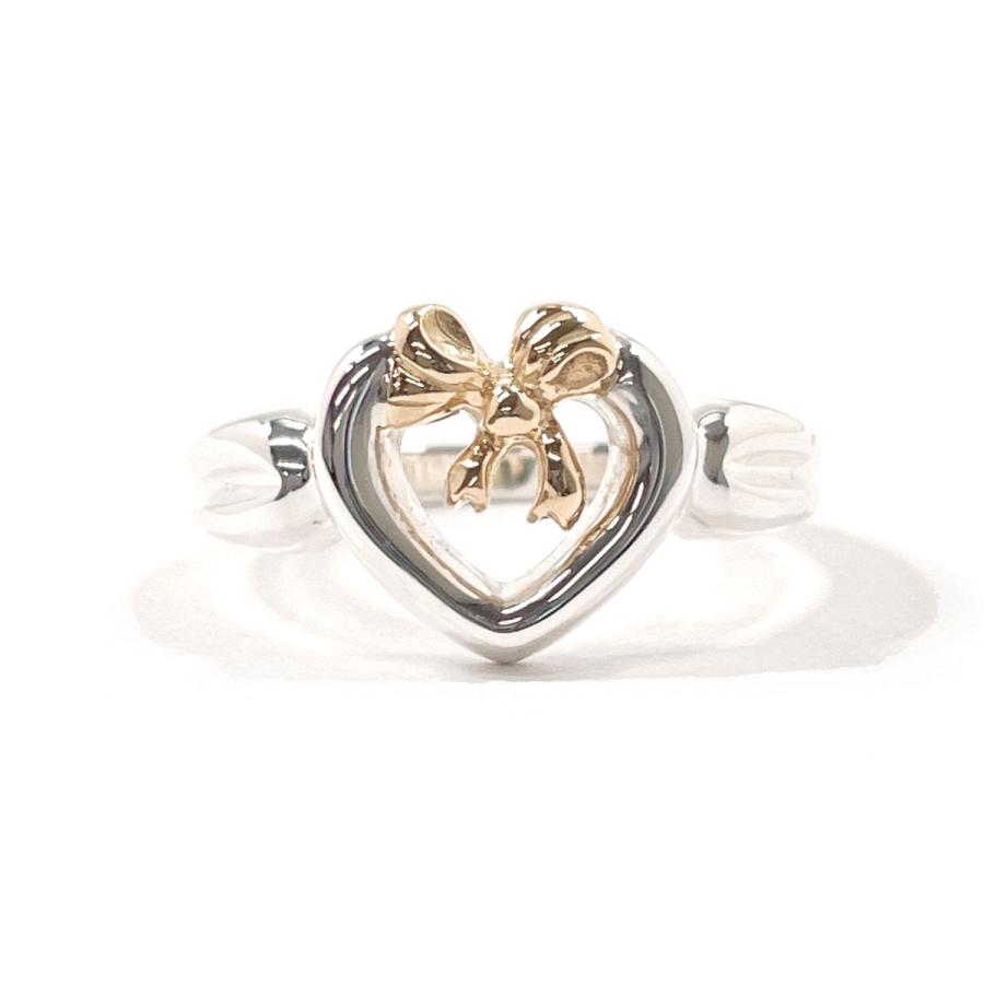 TIFFANY&Co.（ティファニー） 11.5号 リング・指輪 ハート リボン