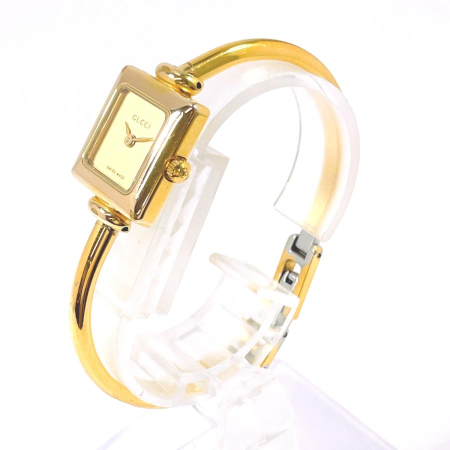 GUCCI（グッチ） 腕時計 1900L ステンレススチール ゴールド クオーツ