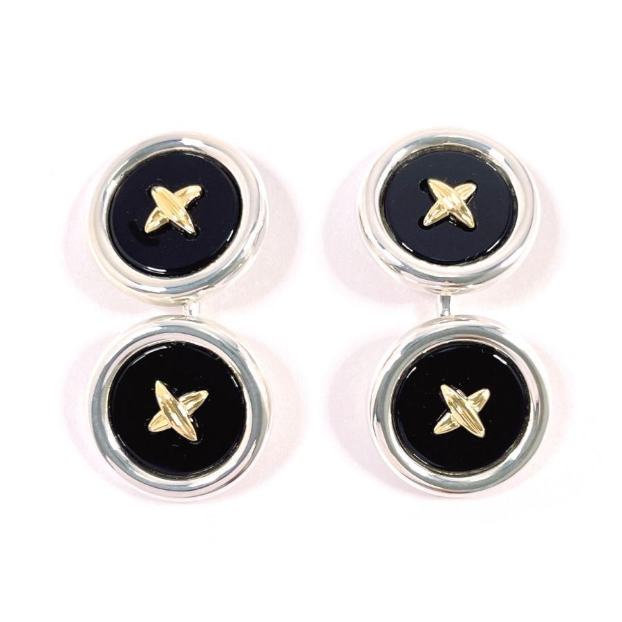 TIFFANY&Co.（ティファニー） カフス カフリンクス ボタンモチーフ