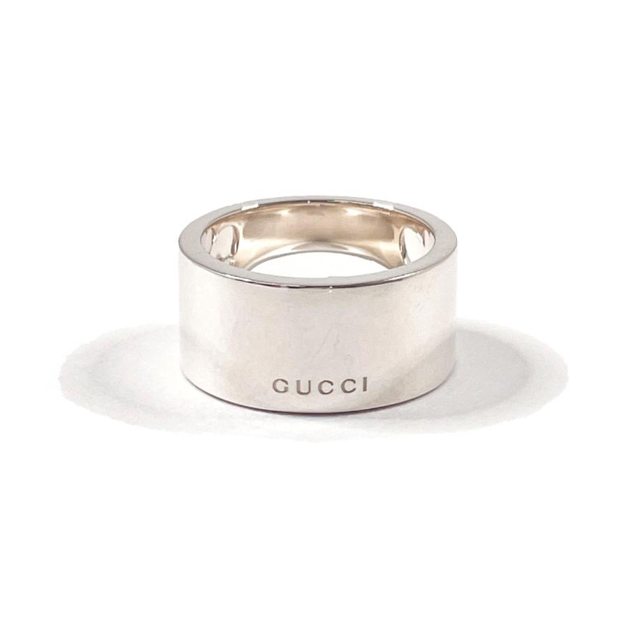 GUCCI（グッチ） 13号 リング・指輪 カットアウト G Gロゴ ワイド