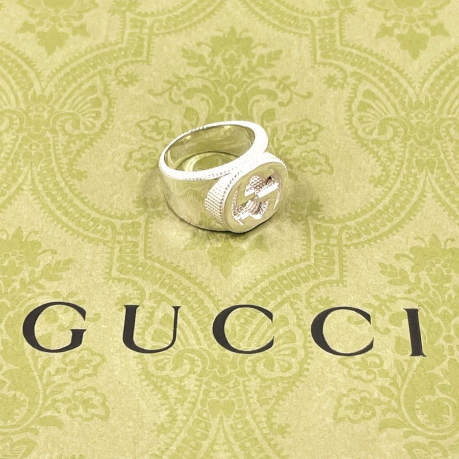 GUCCI（グッチ） 15号 リング・指輪 インターロッキングG シルバー925