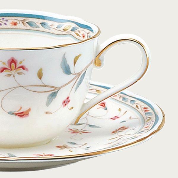 ノリタケ 花更紗 カップ＆ソーサー 〈4409L/T59387A〉 正規品 食器 碗