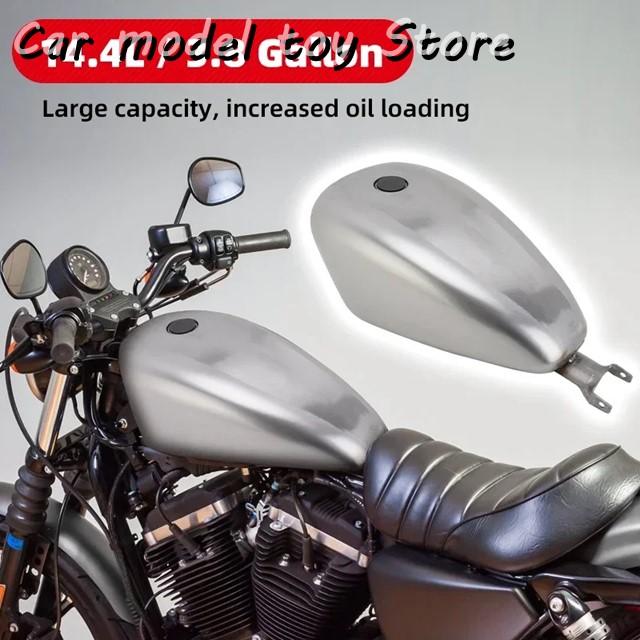 並行輸入品】ハーレー 14.4L ビッグ容量バイクガスタンク燃料タンク