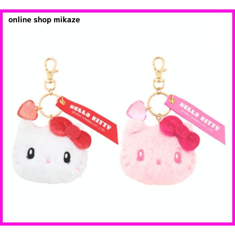 USJ ハローキティ ぬいぐるみキーチェーン 2個セット フェイス お土産