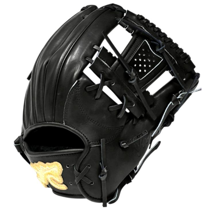 RYU 硬式グローブ 内野手用 右投げ用 G502型 門脇モデル ブラック 限定
