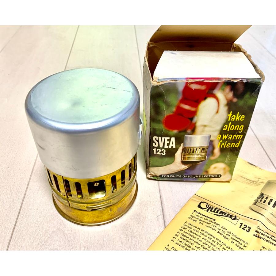 SVEA スベア 123 OPTIMUS CAMP STOVE （未点火品） : GNC SHOP - 通販