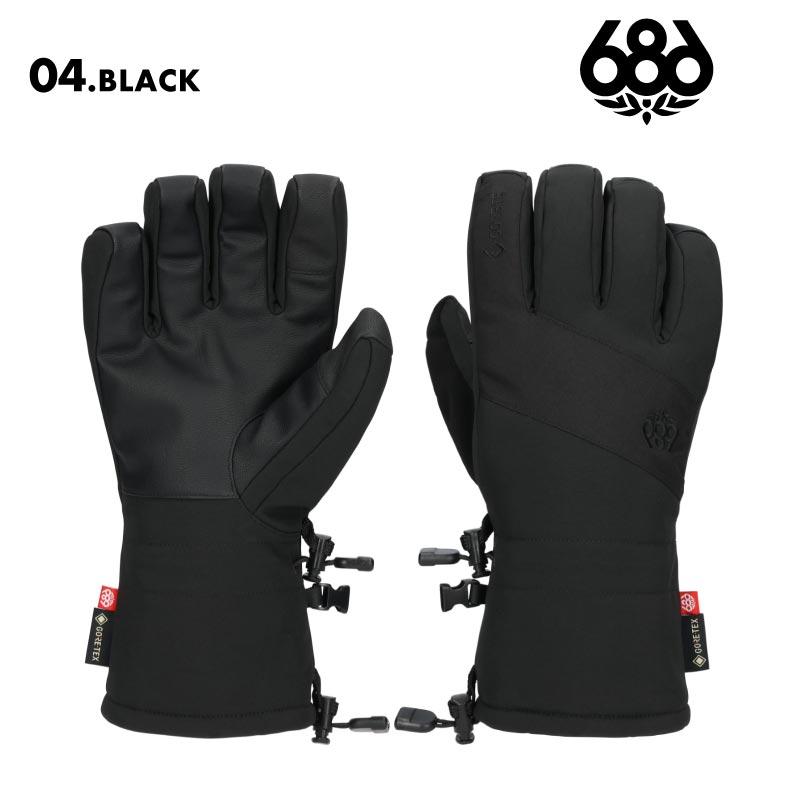 686（シックスエイトシックス） メンズ GORE-TEX 5指グローブ スマホ