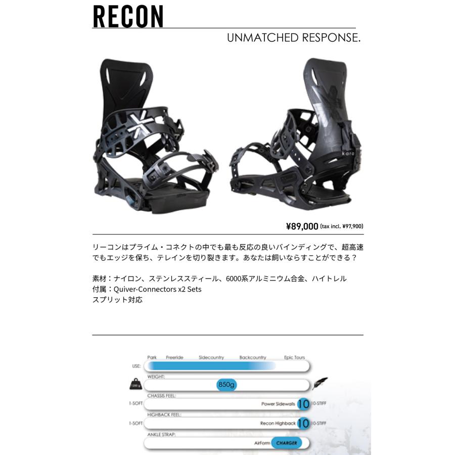スノーボード ビンディング カラコラム リーコン 23-24 KARAKORAM