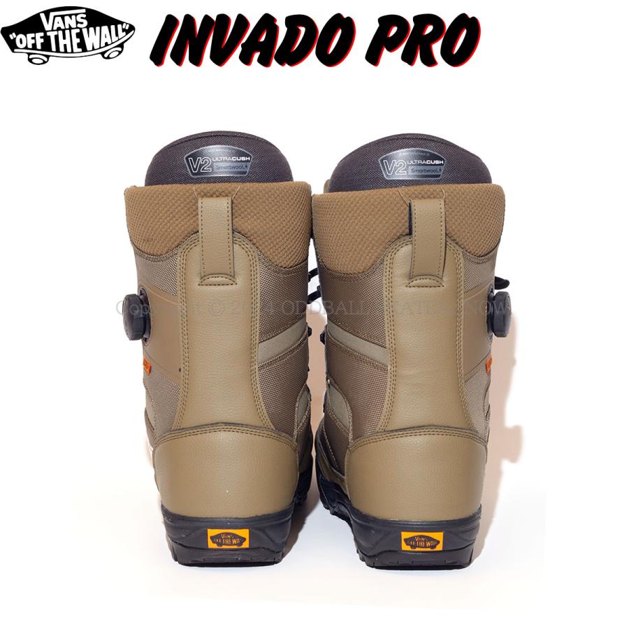 VANS（ヴァンズ） 24-25 VANS SNOWBOARD BOOTS INVADO PRO BLACK/OLIVE