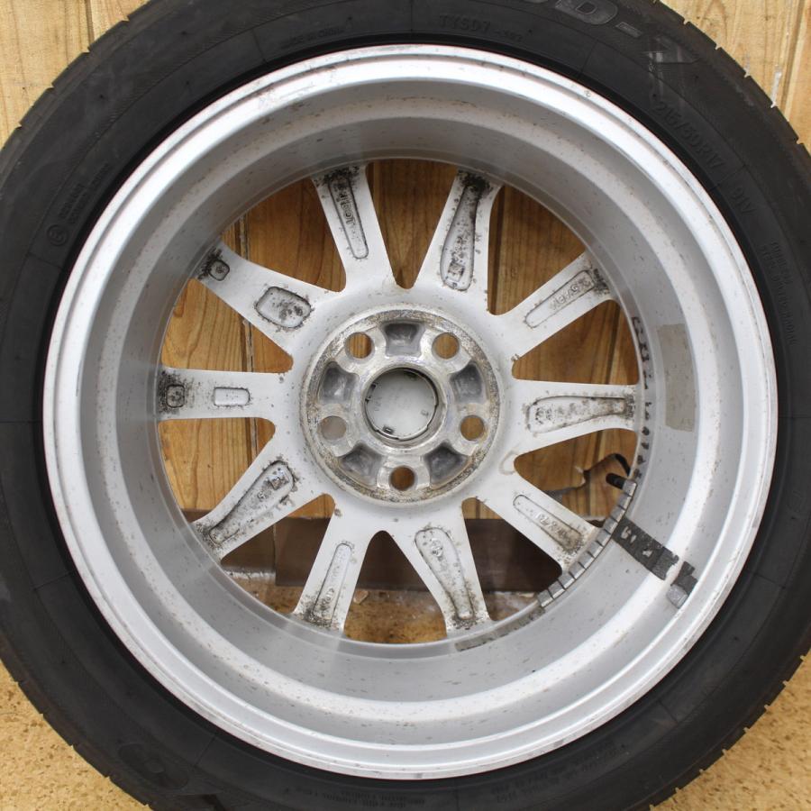 トヨタ（TOYOTA） プリウスα 純正 17インチ 7J+45 PCD114.3 バリ溝 215