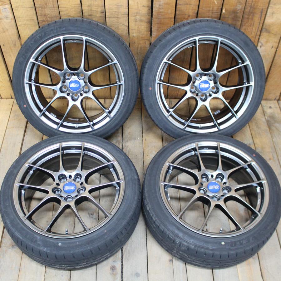 BBS BBS RF525 鍛造 18インチ TOYOTA車 ハブリング 専用マックガード付