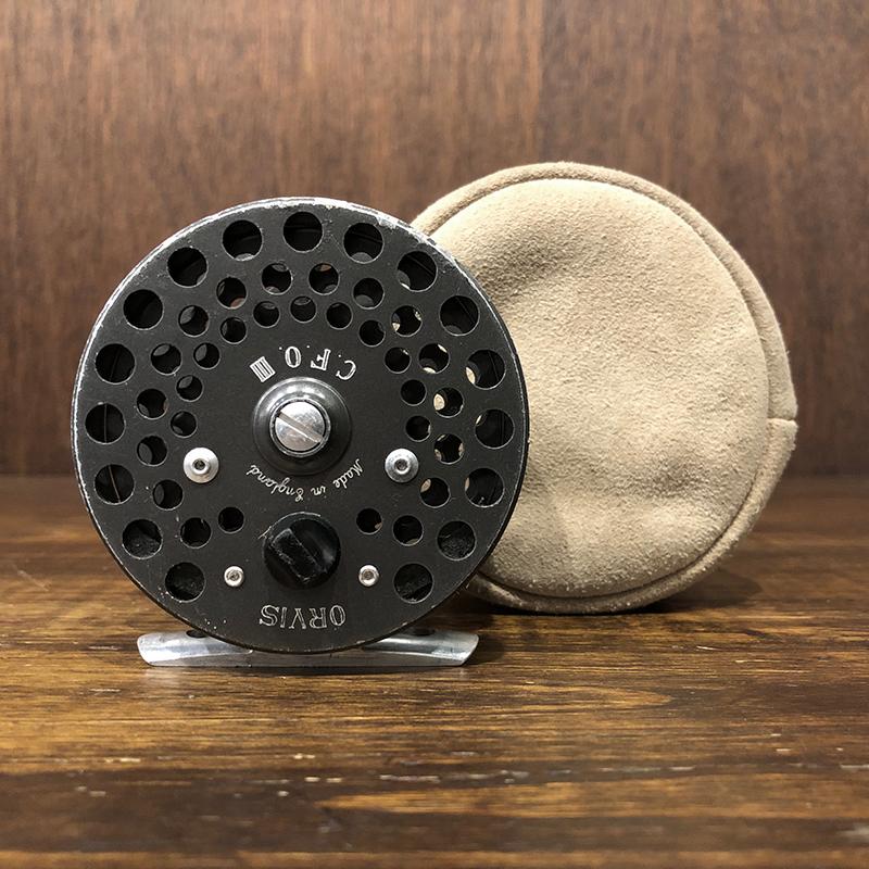 Orvis CFO III Screw Back Early Vintage Fly Reel With Case オービス