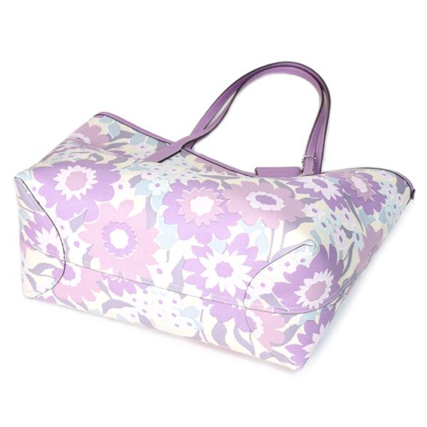 COACH（コーチ） バッグ レザー 花柄 フラワー フローラル ロゴ シティ