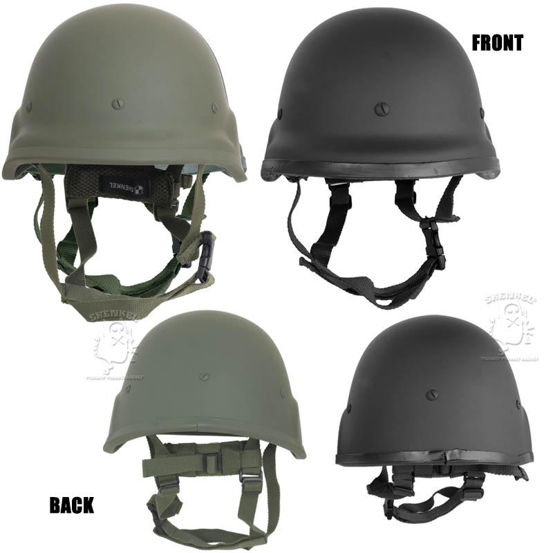 SHENKEL 自衛隊 88式 鉄帽 タイプ ハードシェル ヘルメット BK / OD