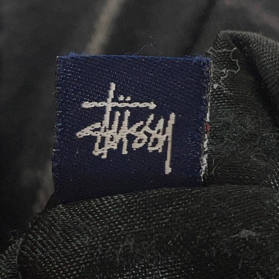 STUSSY（ステューシー） チェック柄ウールジャケット 90'S 紺タグ M