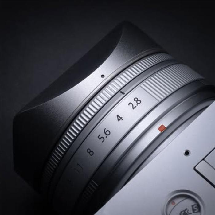 生産終了モデル｜売切りセール＞スクエアフード FUJIFILM XF27mmF2.8 R