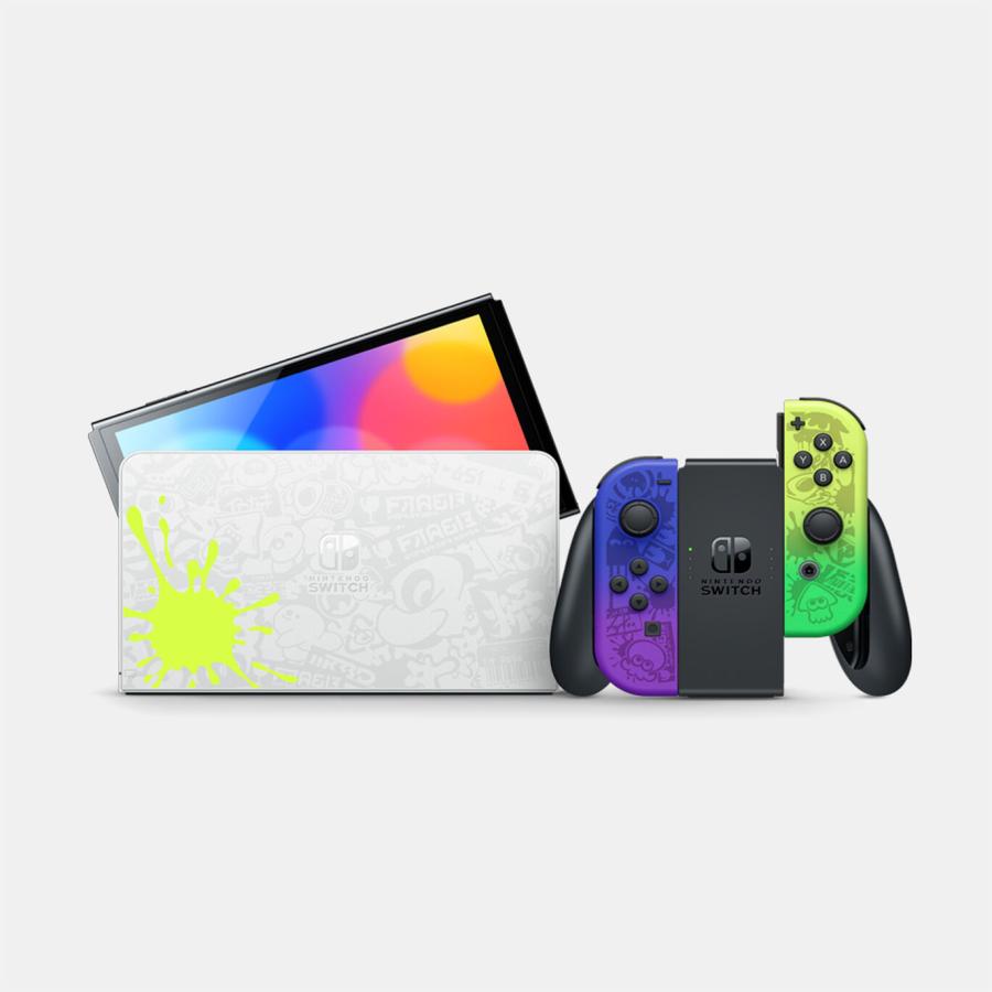 Nintendo Switch [本体 + ソフトセット] Switch（有機ELモデル）スプラ