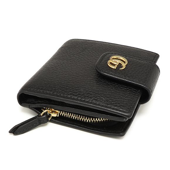 GUCCI（グッチ） 財布 GGマーモント 二つ折り財布 523193 レザー