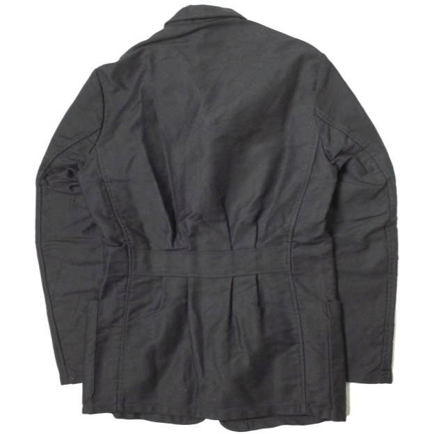 フレンチヴィンテージ Dubure ＆ Deverchere Black Moleskin Lapel
