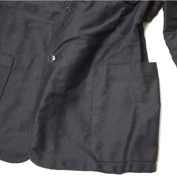 フレンチヴィンテージ Dubure ＆ Deverchere Black Moleskin Lapel