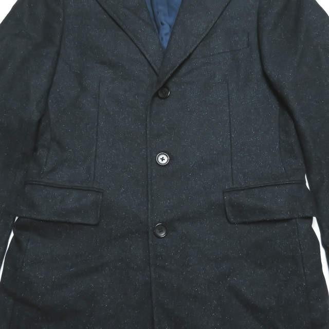 ユナイテッドアローズ UNITED ARROWS ネップウールチェスターコート