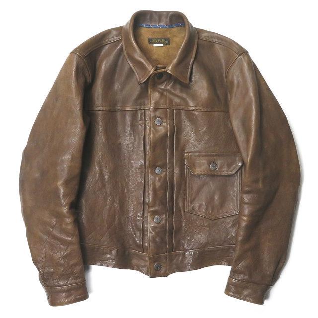 ダブルアールエル RRL LIMITED EDITION TYPE1 LEATHER JACKET