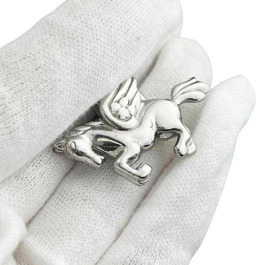 エルメス □美品□ カデナ ペガサス バッグチャーム キーホルダー