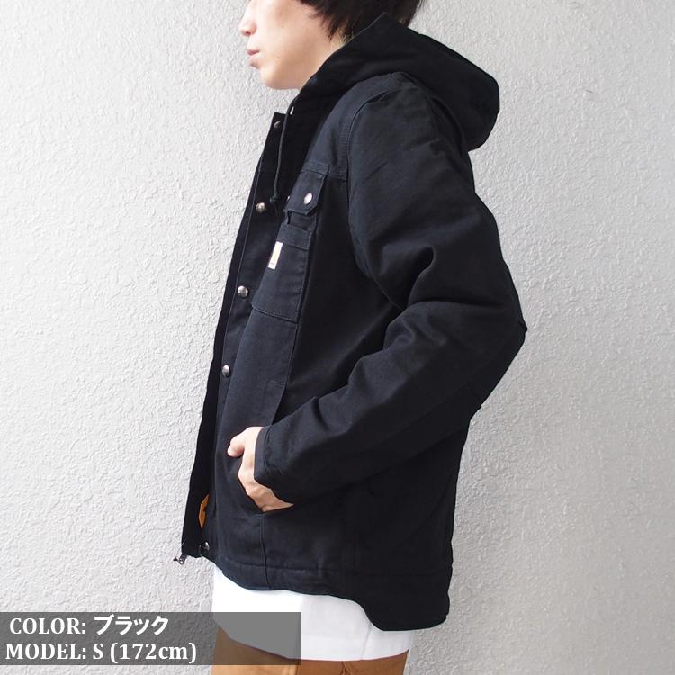 Carhartt（カーハート） ダックジャケット シェルパ 裏地付き WASHED