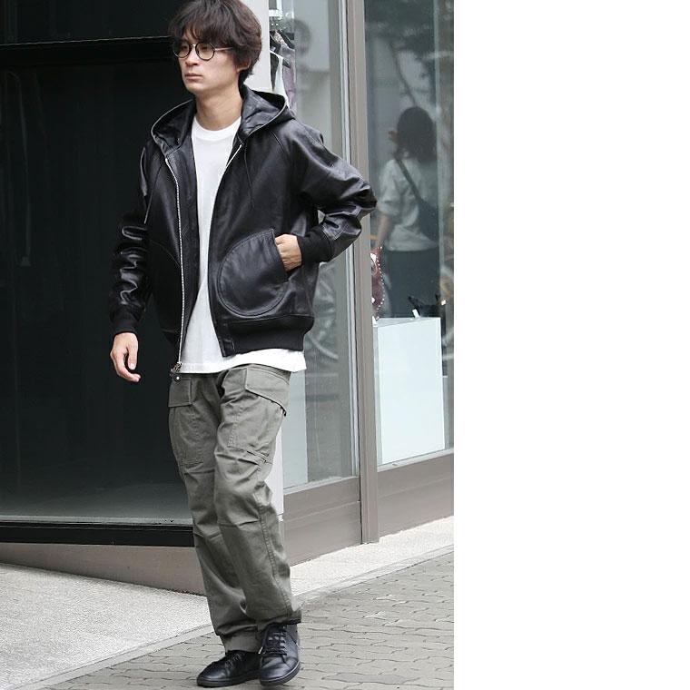 Schott N.Y.C（ショット） 【ポイント10倍】Schott レザー フーデッド