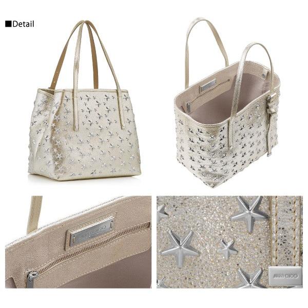 JIMMY CHOO ジミー チュウ SASHA S[トートバッグ スタースタッズ