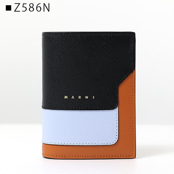 MARNI（マルニ） BI-FOLD WALLET 二つ折り財布 折りたたみ財布 マルチ