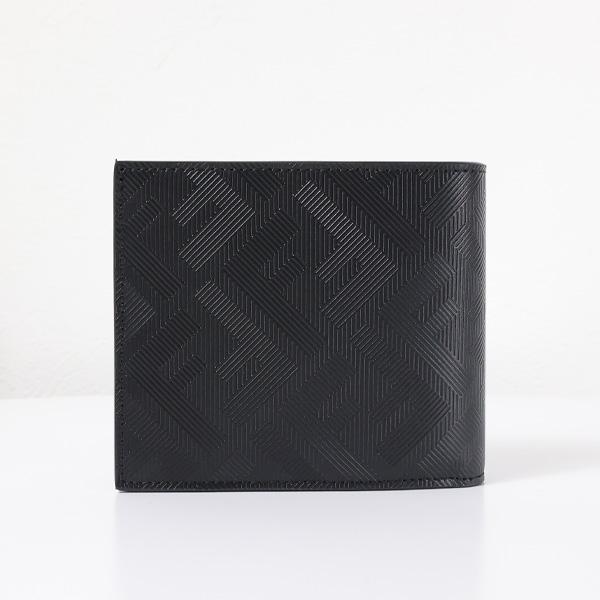 FENDI（フェンディ） シャドー ダイアゴナル 二つ折り財布 FFロゴ