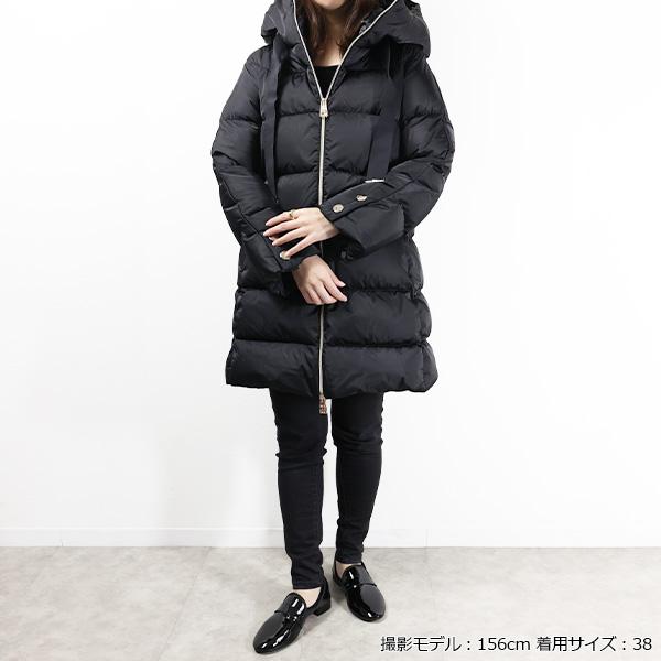 HERNO（ヘルノ） A-Shape Satin Down Coat ダウンコート サテン A