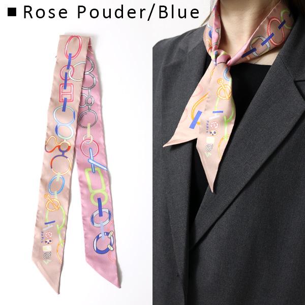 HERMES（エルメス） Twilly Scarf ツイリー スカーフ シルク100