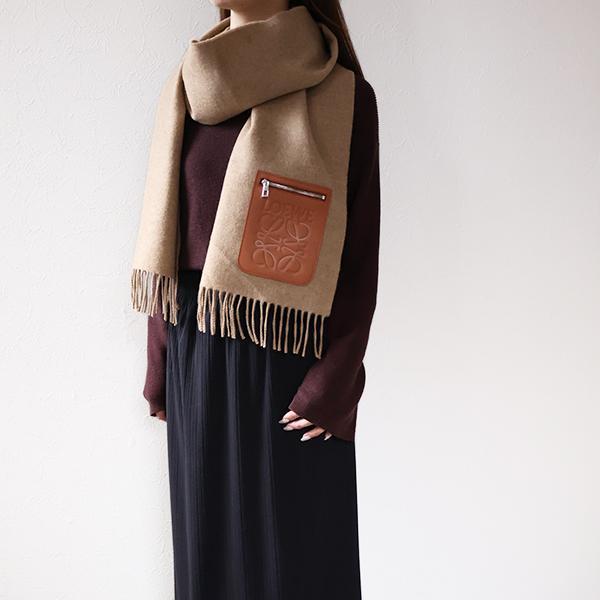 LOEWE（ロエベ） マフラー Wool And Cashmere Scarf スカーフ ウール