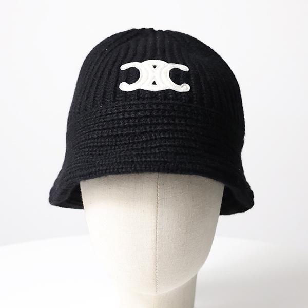CELINE（セリーヌ） バケットハット Triomphe Cloche Beanie
