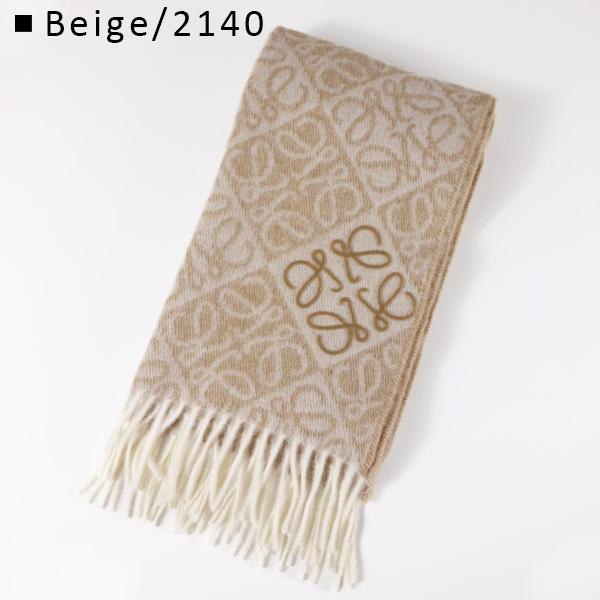 LOEWE（ロエベ） マフラー Wool Cashmire Anagram Scarf アナグラム